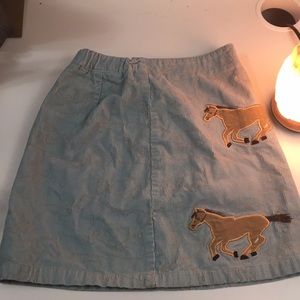 Lands End girls skirt.